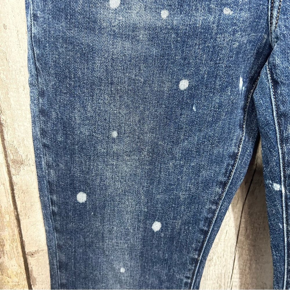 Free People x Sandrine Rose - NWT Polka Dot Skinny Jeans - Picture 5 of 12